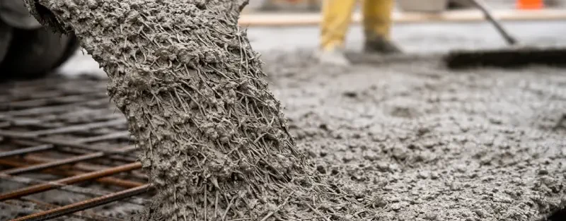 آشنایی با بتن الیافی (FRC)_ تعریف، ویژگی_ها و مزایا