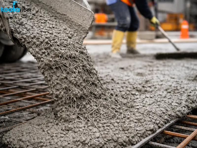 آشنایی با بتن الیافی (FRC)_ تعریف، ویژگی_ها و مزایا