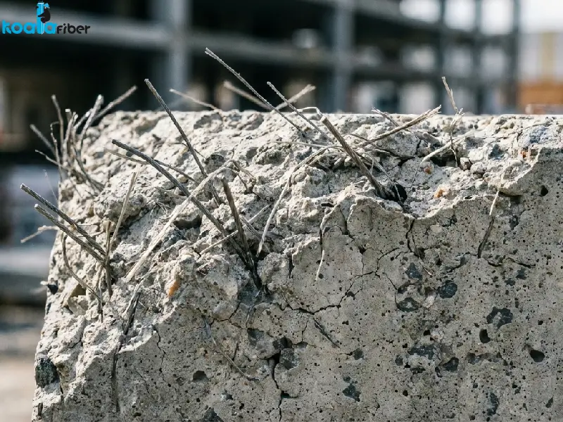 ساختار و نقش الیاف در بتن