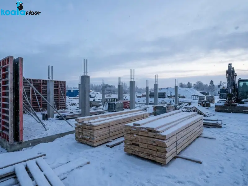 چطور بتن در سرمای زمستان به درستی عمل_آوری شود؟